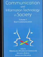Communication and information technology in Society. Vol. 1